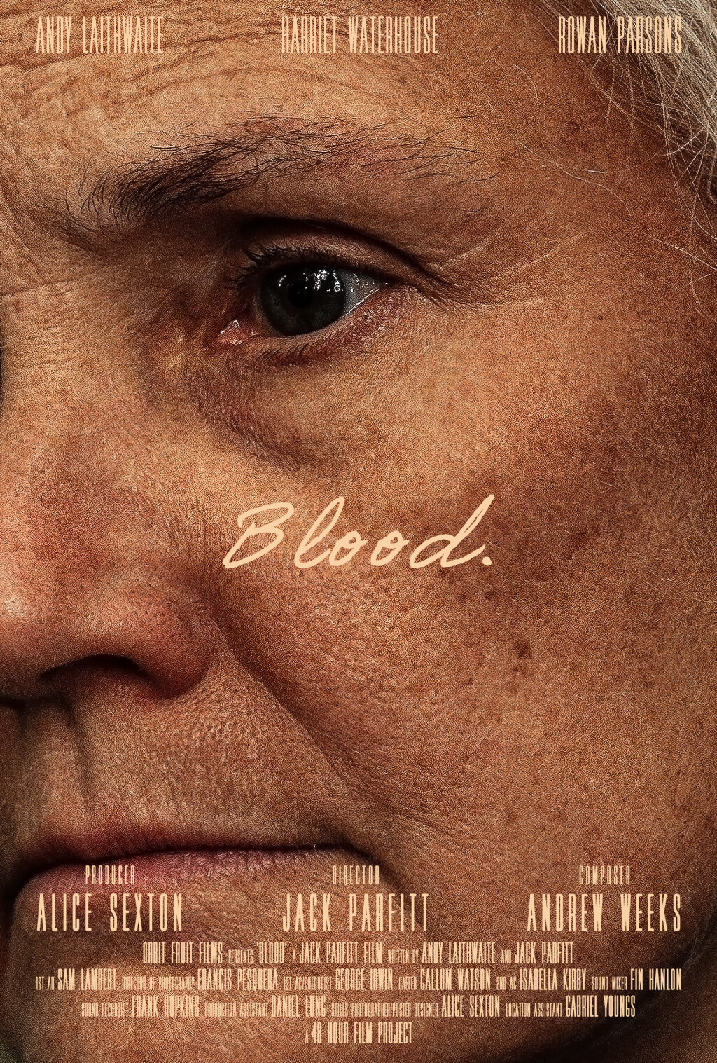 Filmposter for Blood